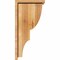 Ekena Millwork Ridgewood Rough Sawn Corbel w/Backplate, Western Red Cedar, 8"W x 12"D x 24"H COR08X12X24RID01RWR - alternate 4